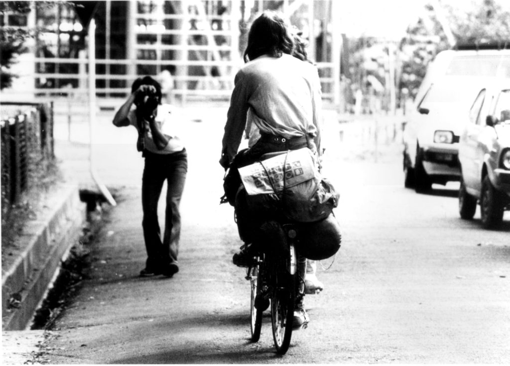 Foto-Shooting für die japanische Zeitung